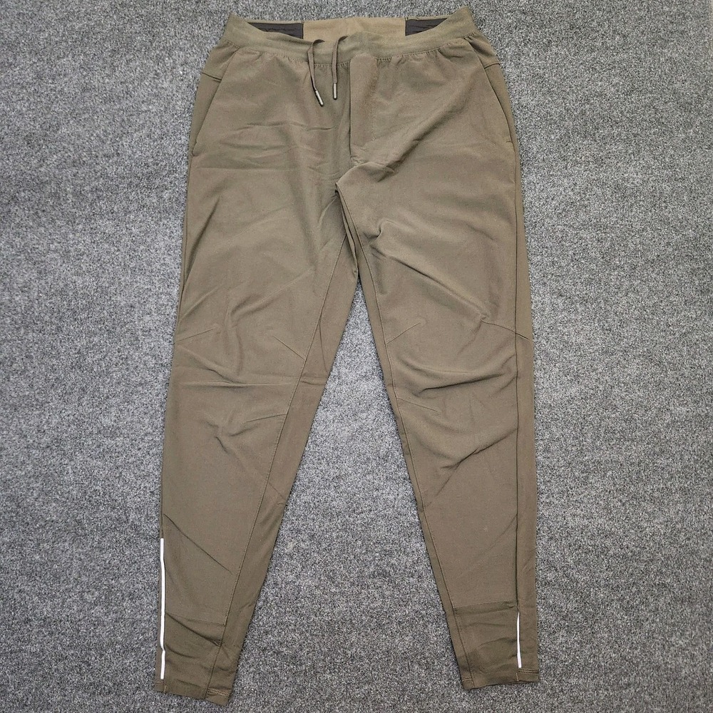 Lululemon Pants Mens Medium Army Green License To Train Jogger Athletic Stretch